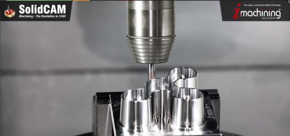 Tongtai 3D logo bóng, mịn, đẹp với SolidCAM iMachining