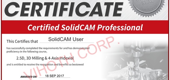 Chứng chỉ CSCP SolidCAM là gì?