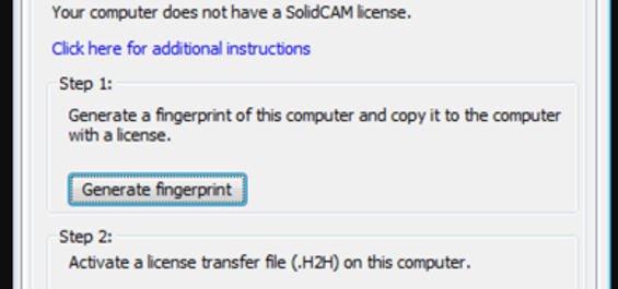 Hướng dẫn chuyển license SolidCAM sang máy tính khác