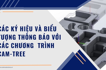 Các ký hiệu và biểu tượng thông báo với các chương  trình CAM-tree