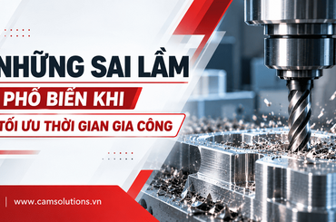 Những sai lầm phổ biến khi tối ưu thời gian gia công 