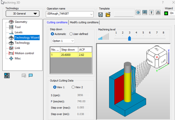 iMachining 3D Technology Wizard